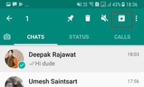 جالب ترین قابلیت های واتساپ که باید بلد باشید!:پنهان کردن پنجره گفتگو